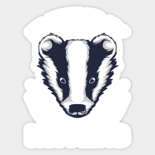 FUNNY STATEMENT: Everyday I&#39;m Huffling  Badger Gift Sticker